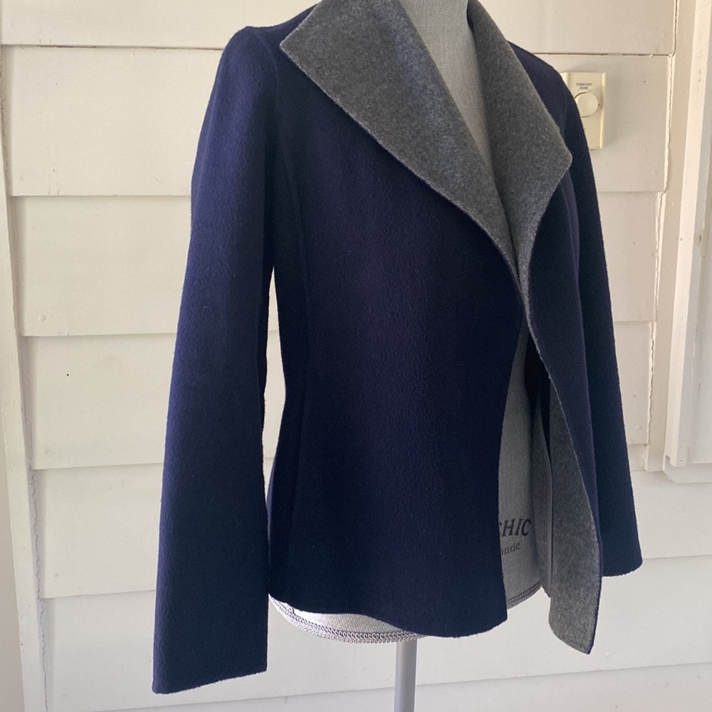 Talbots Reversible Sweater Jacket - image 2